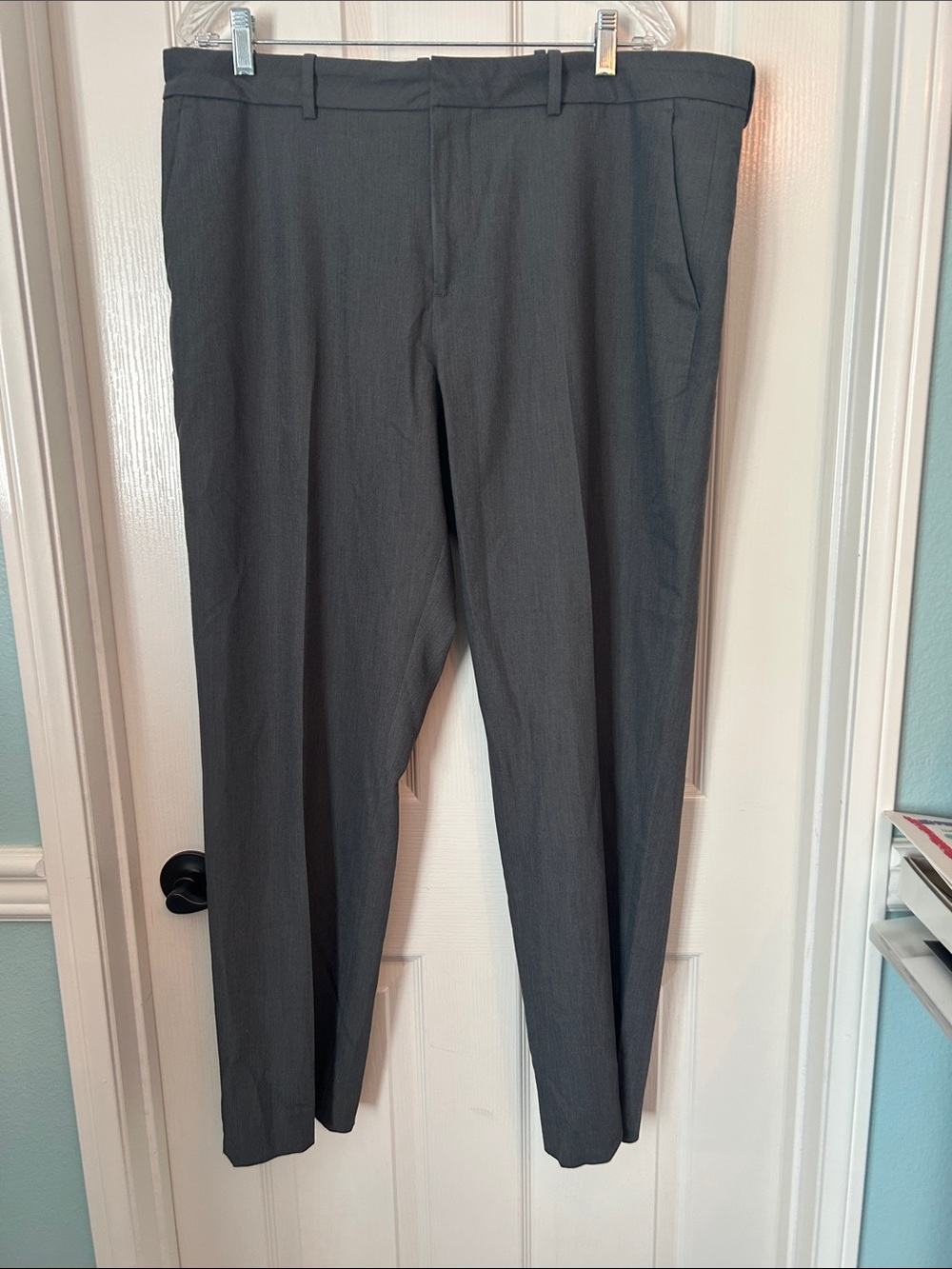 Perry Ellis Men's Dress Pants in Dark Gray